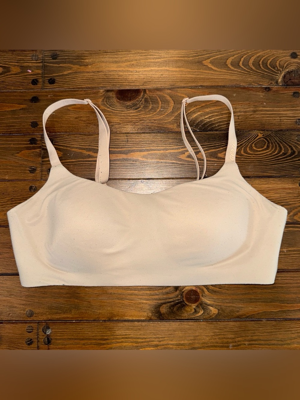aerie Light Beige Wireless Seamless Bra